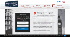 Desktop Screenshot of anglaiscours.fr
